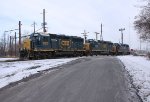 CSX 6212, 6220, 6203 rest on a Sunday